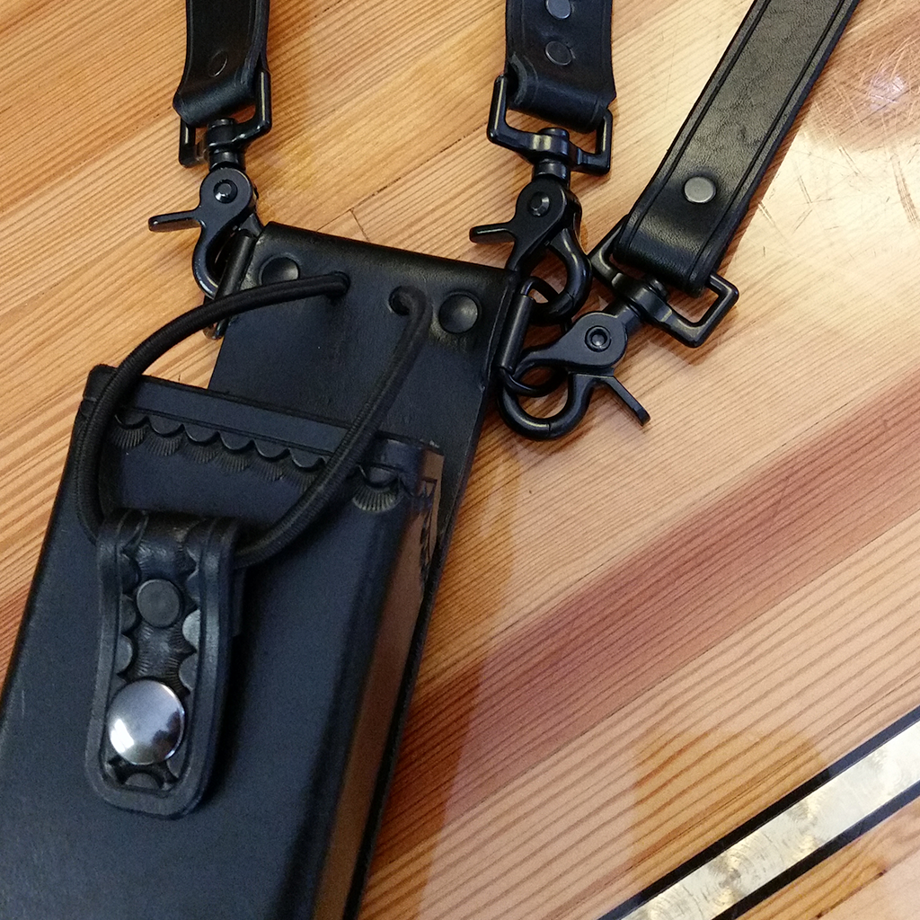 Hand-Made Radio Strap and Holster Combo